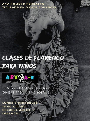Clases de flamenco en el Palo para niños en Málaga Capital