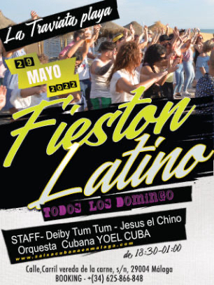 Fiestas Latinas en Málaga con Deiby Tum Tum